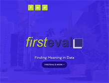Tablet Screenshot of firsteval.com